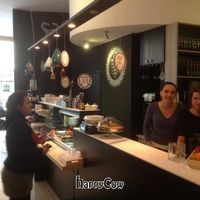 Waiting to serve at the Marrakesh. at Marrakesh Cafe in Warsaw