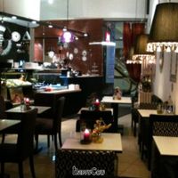 inside at Marrakesh Cafe in Warsaw