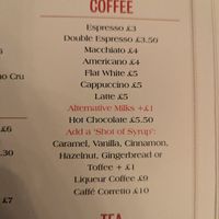 Vegan tax!!!!! at York Minster Refectory in York