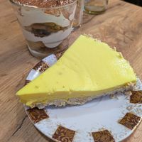 Tarte citron at Le Lapin Noir in Rennes