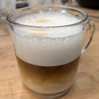 Latté at Le Lapin Noir in Rennes