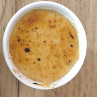 Crème brûlée at Le Lapin Noir in Rennes