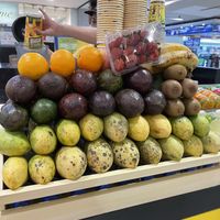 Fruit display  at Juice Avenue in Tarlac City