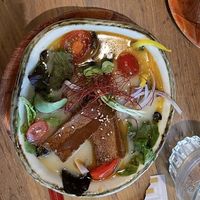 Vegan ramenn  at Marufuku Ramen in San Francisco