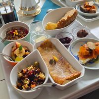 Vegan Brunch Plate at Jennys Æblehaven in Nexo