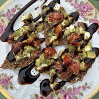 Smørrebrød  at Jennys Æblehaven in Nexo