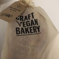 Bread wrapped up to go   at Craft Vegan Bakery - Palermo Soho in Buenos Aires