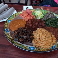   at Bersi Ethiopian Restaurant in Brooklyn