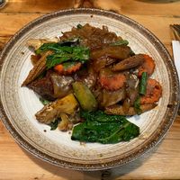 My actual vegan pad see-ew... do you notice the difference? at Obao Midtown in New York City