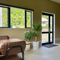 Entrance  at Rider's Cafe TORQUE in Aso