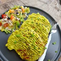 Avocado bread at Abrazo in Trincomalee