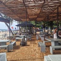 Seating area at Abrazo in Trincomalee