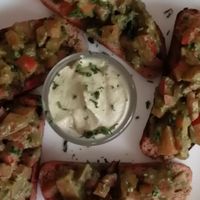 Very nommy bruschetta  at Carrots - Cloud Kitchen in Bangalore