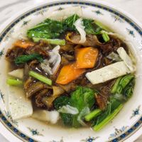 Vegan Cantonese style Hor Fun at Suncheon Vegetarian - 順天素食 in Ulu Tiram
