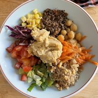 Custom salad  at Toss It in Phnom Penh