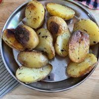Large rosemary potatoes   at Toss It in Phnom Penh