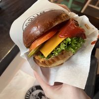 Regular vegan burger   at Ruff's Burger in Ansbach