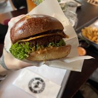Vegan BBQ burger  at Ruff's Burger in Ansbach