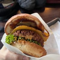 Vegan BBQ burger  at Ruff's Burger in Ansbach