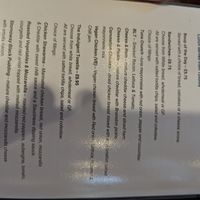 Lunch menu at An Talla in Inverness