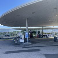 Outside  at Q8 in Korsoer