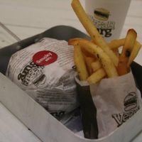 Crunchy chips at Veganburg - Marina Bay in Central Singapore