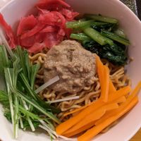 Sesame noodle at Taiwan Rakuzen - 台湾ベジキッチン楽膳 in Osaka