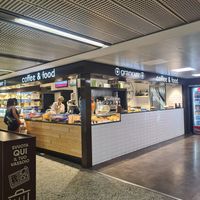 Store front at Gran Cafe in Milan