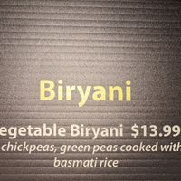  at Indian Roti House in Toronto