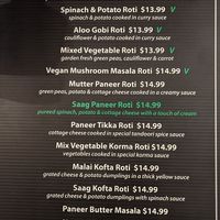  at Indian Roti House in Toronto