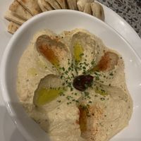 Pita and traditional hummus   at Zullee in Richland