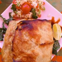 Pastilla at Shyadma's Vegan Food in Essaouira