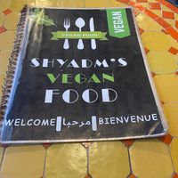 Menu at Shyadma's Vegan Food in Essaouira