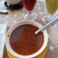 Charira soup at Shyadma's Vegan Food in Essaouira
