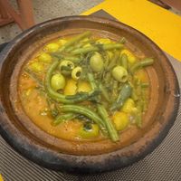 Maybe best tagine I’ve had?  at Shyadma's Vegan Food in Essaouira