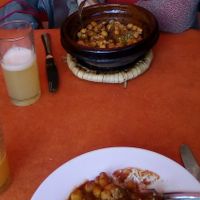 Chickpea duo ! at Shyadma's Vegan Food in Essaouira
