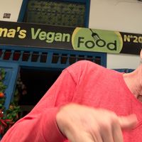   at Shyadma's Vegan Food in Essaouira