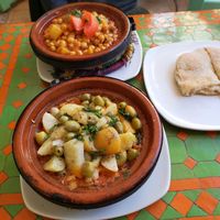 Amazing legume Tajine at Shyadma's Vegan Food in Essaouira