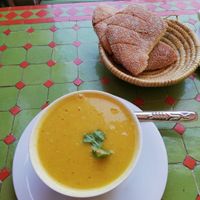Vegetable soup😋 at Shyadma's Vegan Food in Essaouira