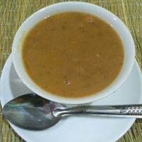 Soup at Shyadma's Vegan Food in Essaouira