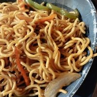 Yakisoba de verdures at Hanaki in Salou