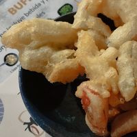 Tempura de verdures at Hanaki in Salou