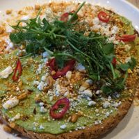 Vegan feta at Society Bar & Kitchen in Edinburgh