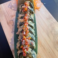 El Vegano roll - best of the evening at MamaSushi in Hollywood