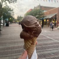 Good ice cream   at Lake Champlain Chocolates  in Burlington
