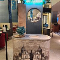 Inside of restaurant at Fresco & Cimmino in Milan