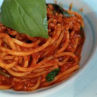 Spaghetti bolognaise at Fresco & Cimmino in Milan