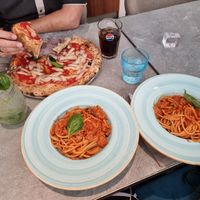 Vegane Spagetti Bolognese at Fresco & Cimmino in Milan