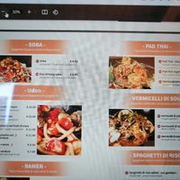 Menù primi at Saporoso in Trento