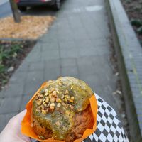 Pistacchio cupcake at Kapa Café Brussels in Brussels